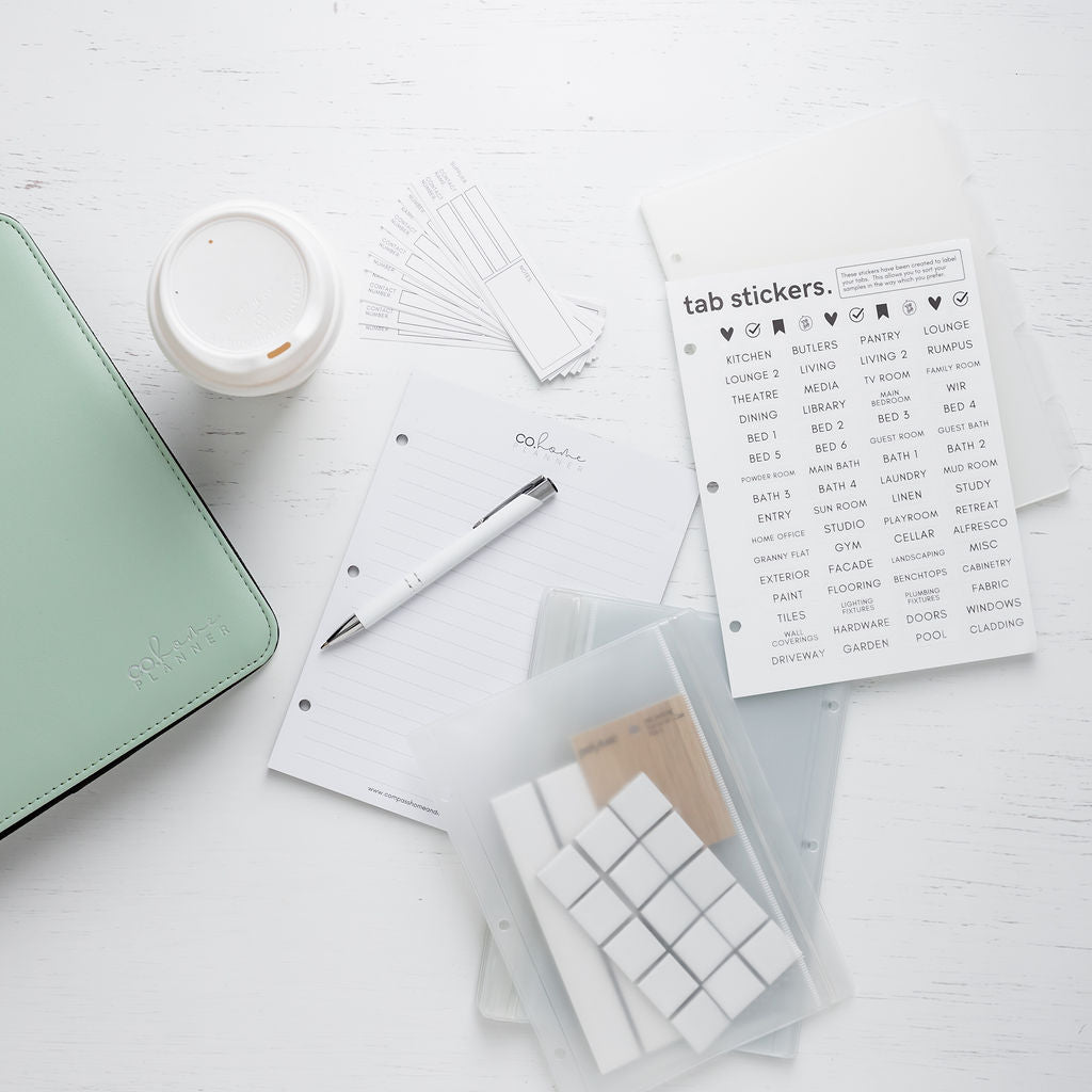Tab Dividers for Sample Case