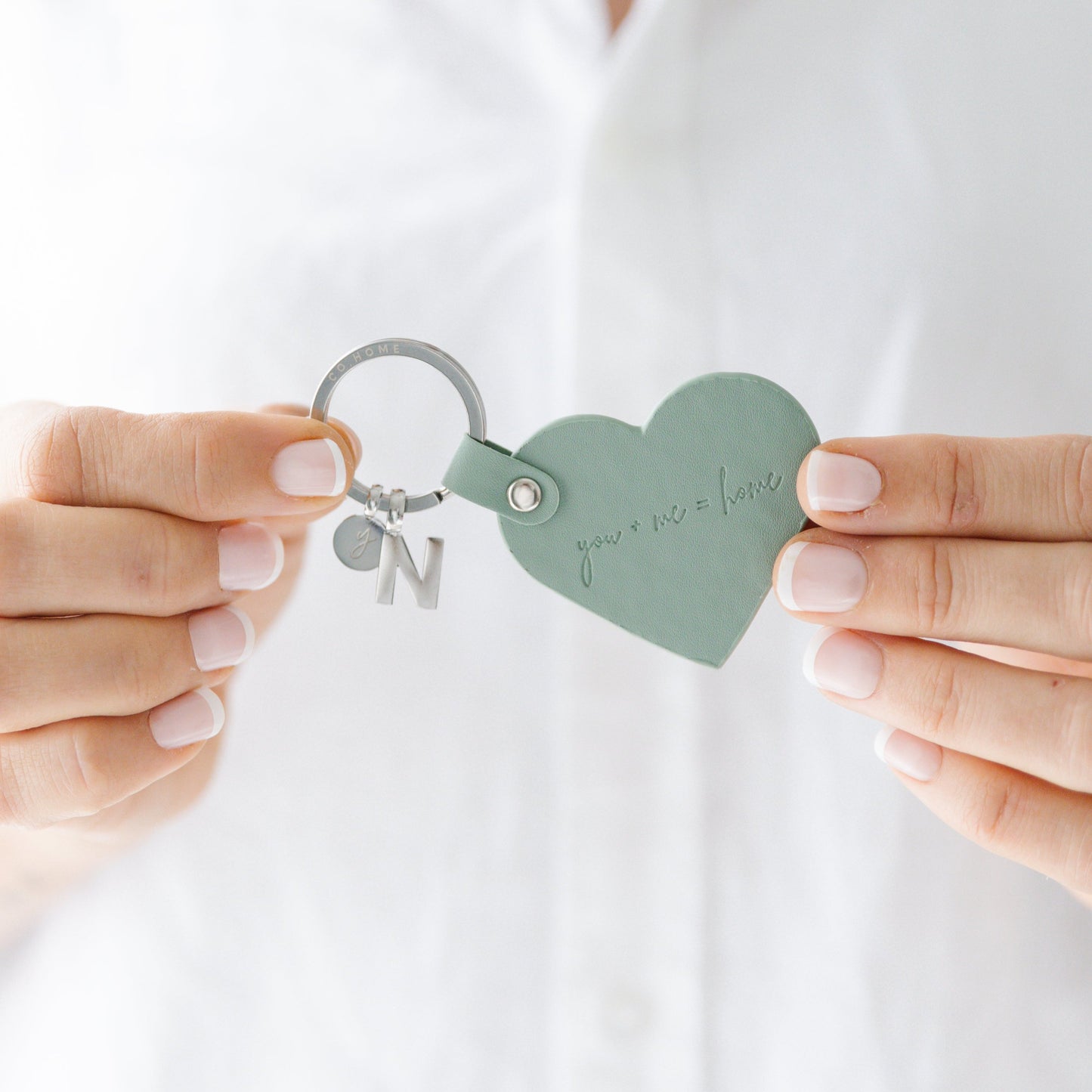 Signature Charm Keyring
