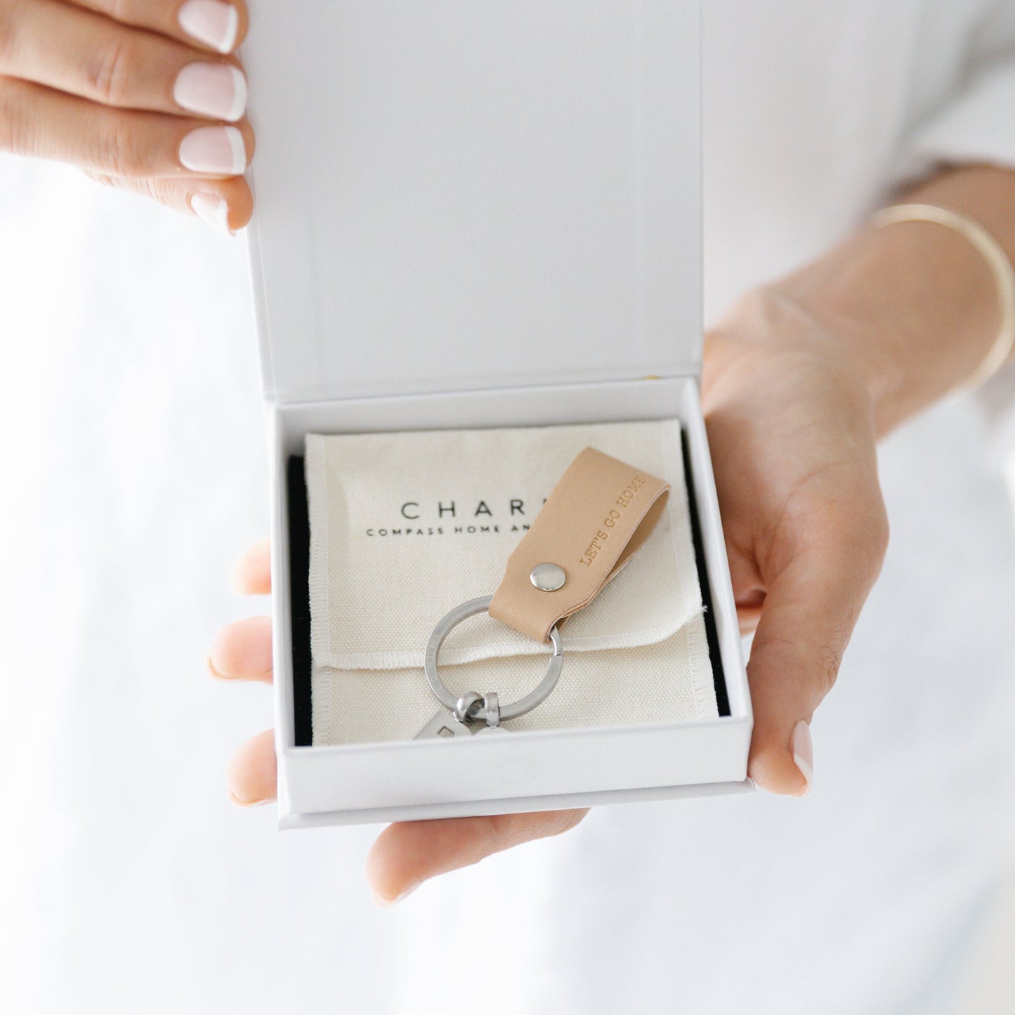 Signature Charm Keyring