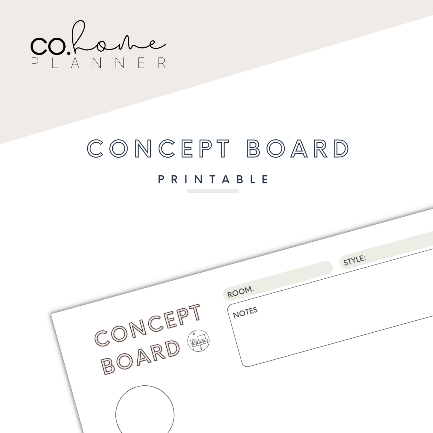 Concept Board | Download + Print