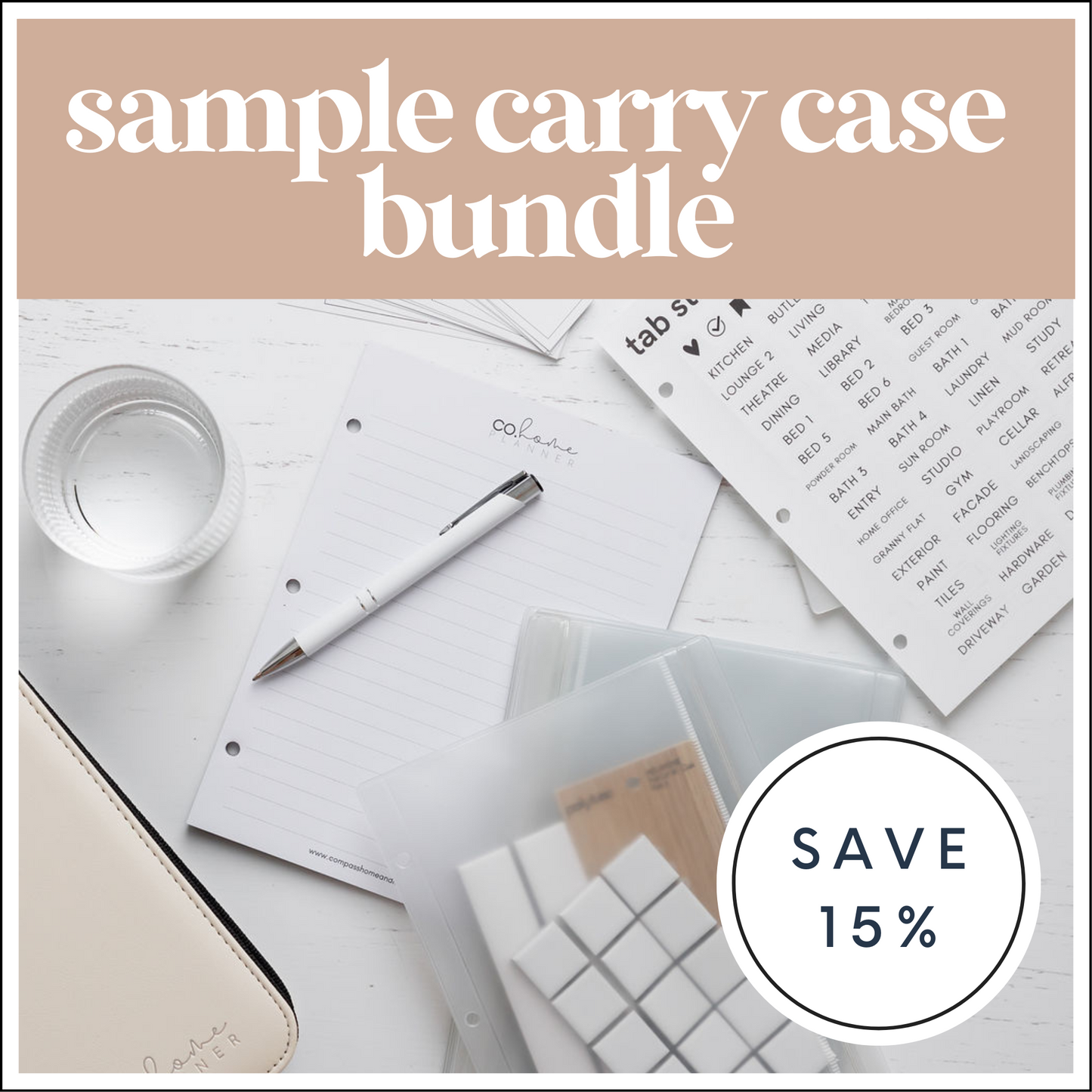 Sample Carry Case Bundle