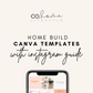 Fall Scheme | Home Build Canva Templates + Instagram guide