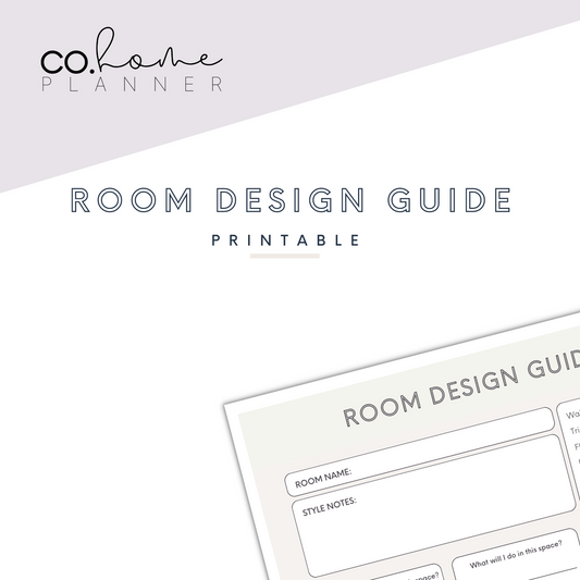 Room Design Guide | Download + Print